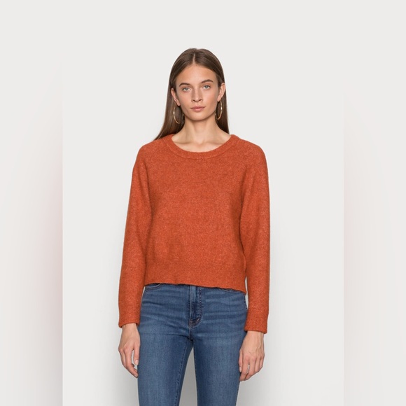 EUC SAMSØE SAMSØE | Nor O-Neck Short | Potter's Clay - Picture 6 of 12